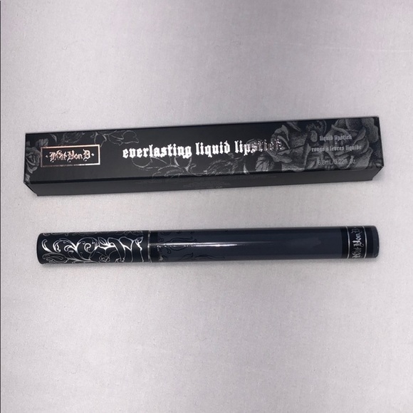 New Kat Von D Vegan Beauty Everlasting Liquid Lipstick Color Woolf - Picture 4 of 12